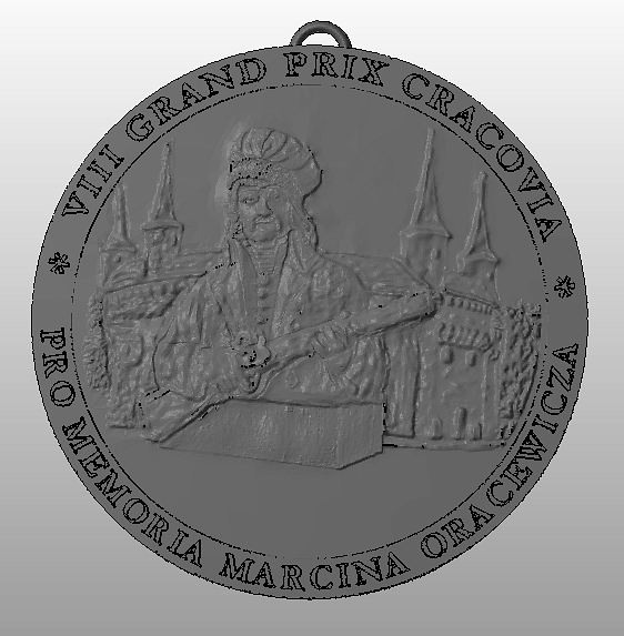 Model STL awers medalu